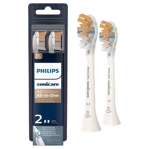Philips Sonicare A3 Premium Brush Heads- White