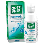 محلول العدسات بيور مويست من أوبتي فري