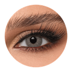 Bella Dye Color Silver Lace Monthly Contact Lenses 