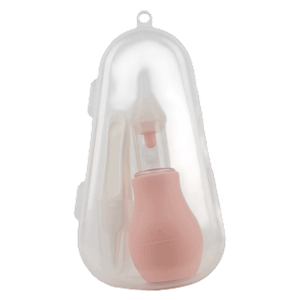 Black & Brown Baby Nasal Aspirator - Pink