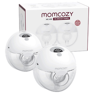 مضخة حليب قابلة للارتداء مزدوجة M5 من مومكوزي