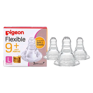 Pigeon Large Peristaltic Silicone Nipple 