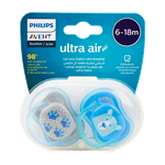 Philips Avent Ultra Air Soother for Girl - (6-18 Months)