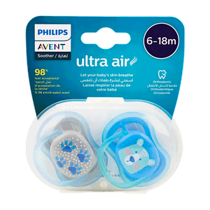 Philips Avent Ultra Air Soother for Girl - (6-18 Months)