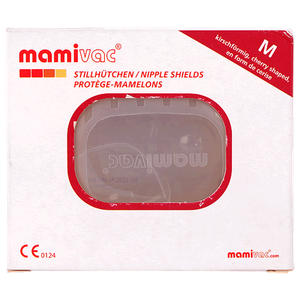 Mamivac Medium Cherry Shaped Nipple Shields - 22 mm 