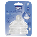 Chicco Natural Feeling Food Nipple - (6+ Months)