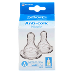 Dr. Brown's Natural Flow Silicone Nipples - (3 Months)