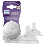 Philips Avent Natural Teats - (1+ Months)