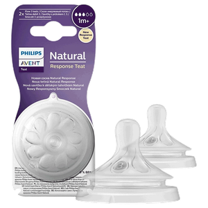 حلمات الرضاعة الطبيعية من فيليبس أفنت - (1+ أشهر)