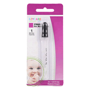 قطارة أدوية بطرف مستقيم من إيزي كير بلس