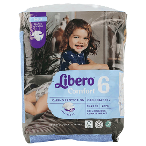 Libero Comfort No. 6 Diapers - (13-20 kg)