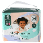 Bumbum No. 4 Baby Diapers - (9-14 kg)