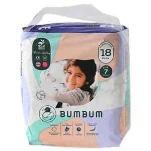 Bumbum No. 7 Baby Diapers - (19-30 kg)