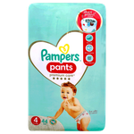 كلوت حفاضات بريميوم كير رقم 4 للأطفال من بامبرز - (9-14 كجم)