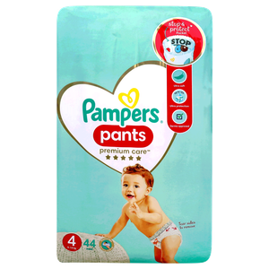 Pampers No. 4 Premium Care Baby Pant Diapers - (9-14 kg)
