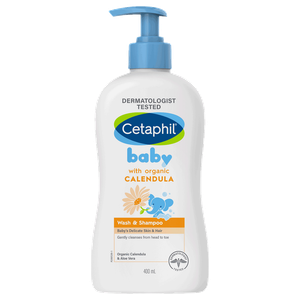 Cetaphil Oraganic Calendula Baby Wash & Shampoo