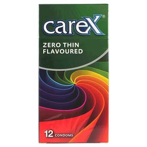 Carex Flavored Zero Thin Condoms