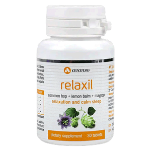Avanso Relaxil Relaxation & Sleep Support Tablets
