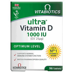 أقراص فيتامين د3 من فيتابيوتيكس - 1000 وحدة دولية