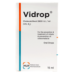 Vidrop Vitamin D3 Oral Drops - 2800 IU
