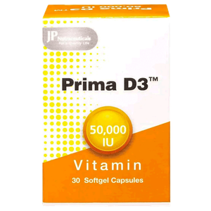 Prima Vitamin D3 Capsules - 50000 IU
