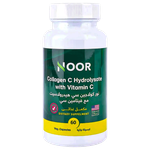 Noor Collagen Hydrolysate & Vitamin C Capsules