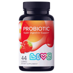 Livs Strawberry Probiotic Gummies
