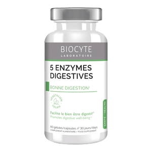 Biocyte 5 Enzymes Digestives Capsules