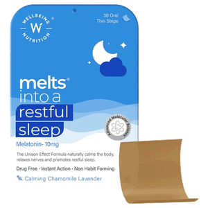 شرائط لنوم هانئ قابلة للذوبان من ويلبيينج نيوترشن