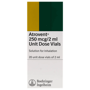Atrovent Bronchodilator Vials - 250mcg