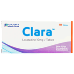 Clara Antihistamine 10 mg Tablets