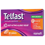 Telfast Antihistamine 120 mg Tablets 