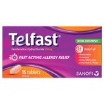 Telfast Antihistamine 120 mg Tablets