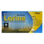 Lorine Antihistamine 10 mg Tablets