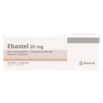 Ebastel Anti-Allergy Allergy Tablets - 20 mg Tablets