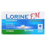 Lorine Fast Melting Antihistamine 10 mg Tablets