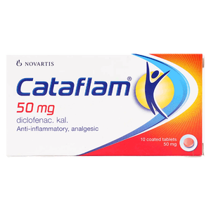 Cataflam Pain & Inflammation Relief 50 mg Tablets