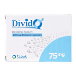 Divido Dual Release Pain & Inflammation Relief 75 mg Capsules