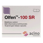 Olfen Anti Inflammatory & Antirheumatic 100 mg Capsules