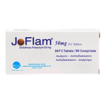 Joflam Analgesic & Anti-Inflammatory Inflammatory Tablets - 50 mg Tablets