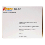 Keppra Epilepsy Treatment 500 mg Tablets