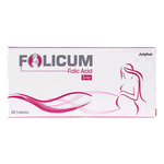 Folicum Folic Acid 5 mg Tablets