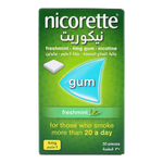 Nicorette Fresh Mint 4 mg Nicotine Gum