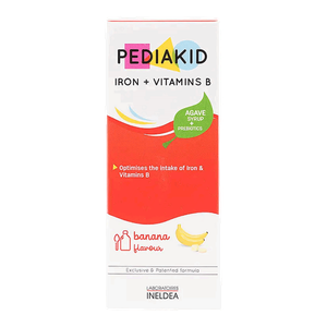 Pediakid Banana Iron & Vitamins B Syrup