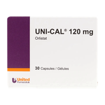 UniCal Orlistat Weight Loss 120 mg Capsules