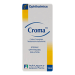 قطرات محلول العين من كروما محلول