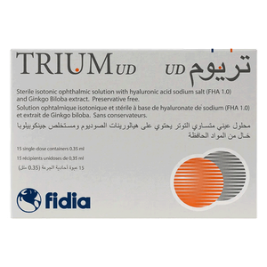 أمبولات قطرات العين من تريوم قطرة للعين