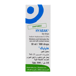 Hyabak 0.15% Eye Drops