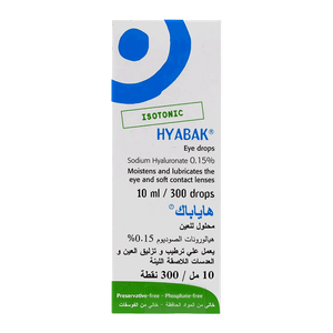 Hyabak 0.15% Eye Drops