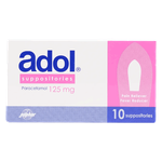 تحاميل تخفيف آلام بتركيز 120 ملج من أدول 